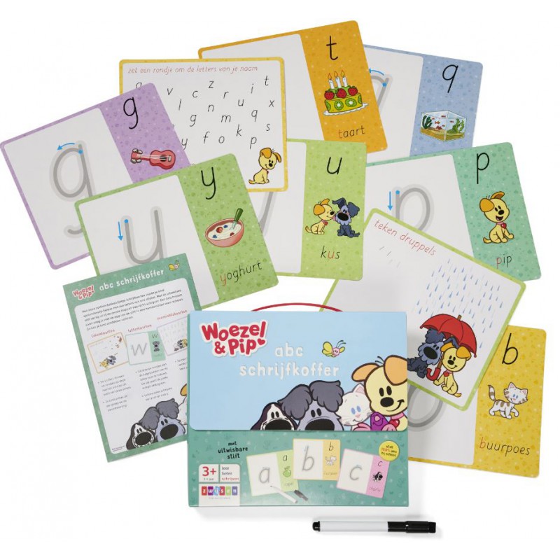 Woezel & Pip ABC Schrijfkoffer