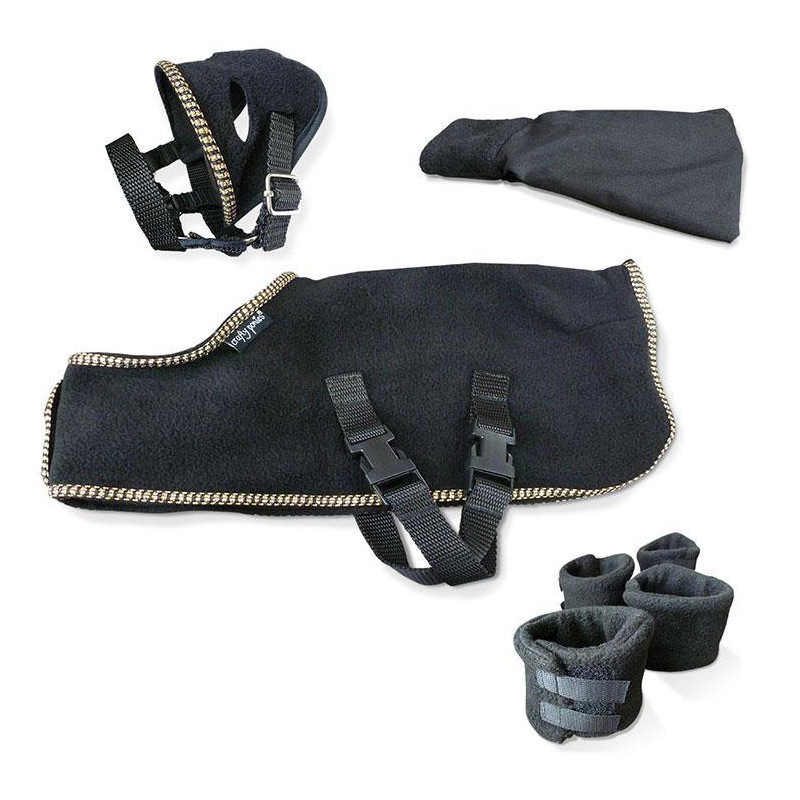 Crafty Ponies - Showdeken Set Zwart