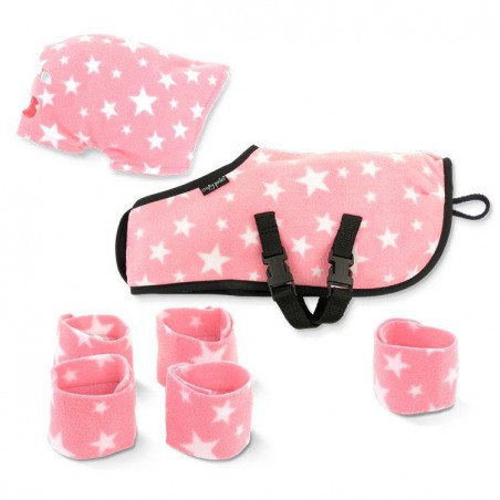 Crafty Ponies - Knuffeldeken Set Roze