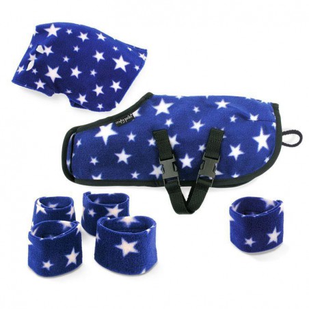 Crafty Ponies - Knuffeldeken Set Blauwe Ster