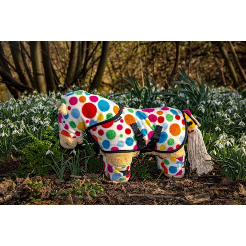 Crafty Ponies - Knuffeldeken Set Stip