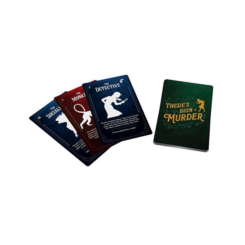 There's been a murder Kaartspel