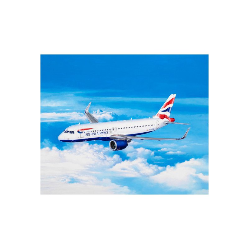 Airbus A320neo British Airways 1:144, Revell