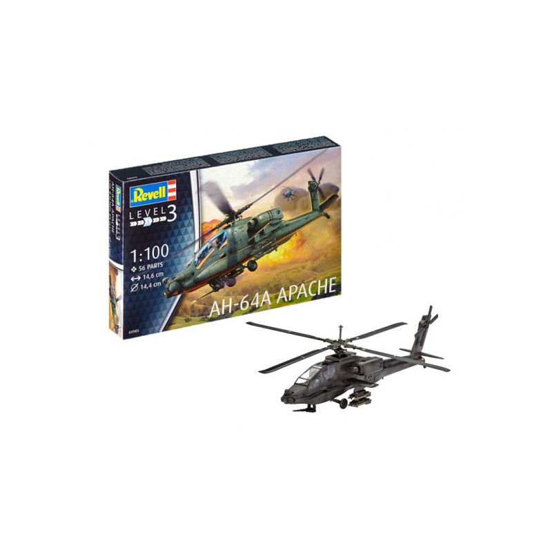AH-64A Apache 1:100, Revell