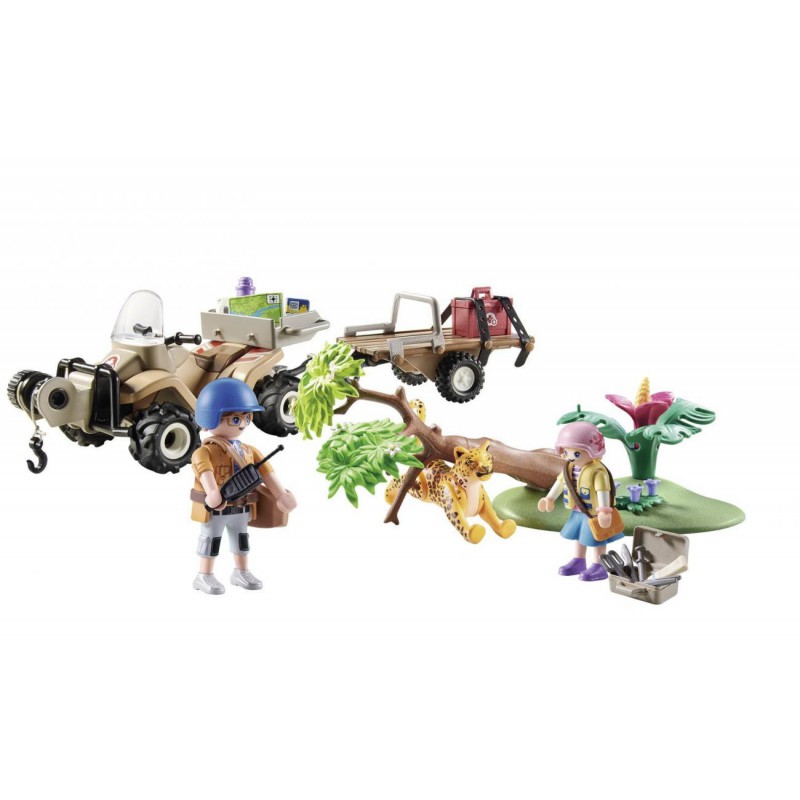 Playmobil - Wiltopia, Dierenreddingquad