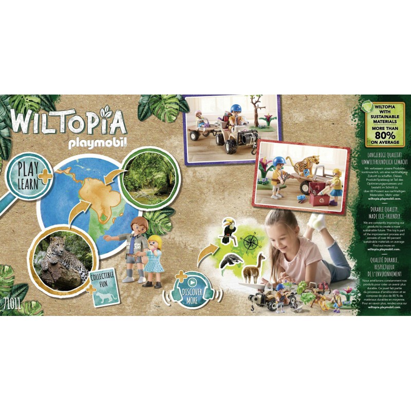 Playmobil - Wiltopia, Dierenreddingquad