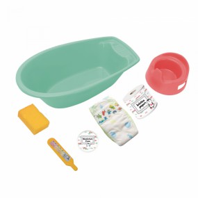 Heless - Poppenbad met accesoires