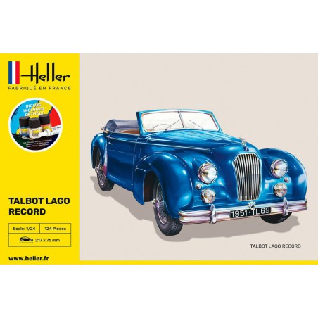 Talbot Largo Record 1:24 Starter Kit, Heller