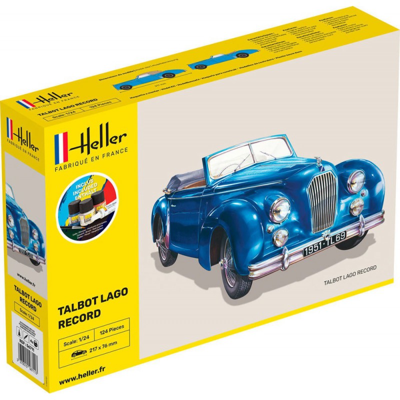 Talbot Largo Record 1:24 Starter Kit, Heller