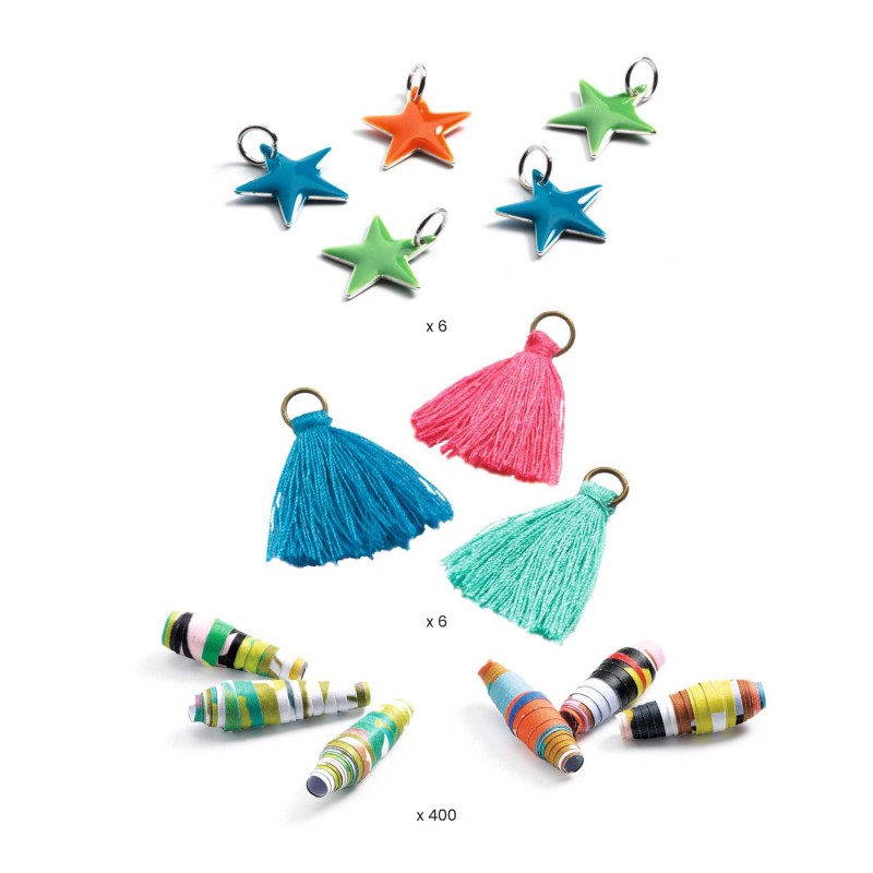 Djeco DIY papieren kralen