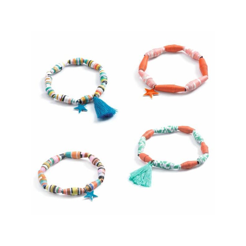 Djeco DIY papieren kralen