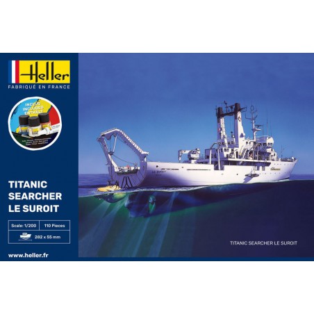 Titanic Searcher Le Suroit 1:200 Starter Kit, Heller