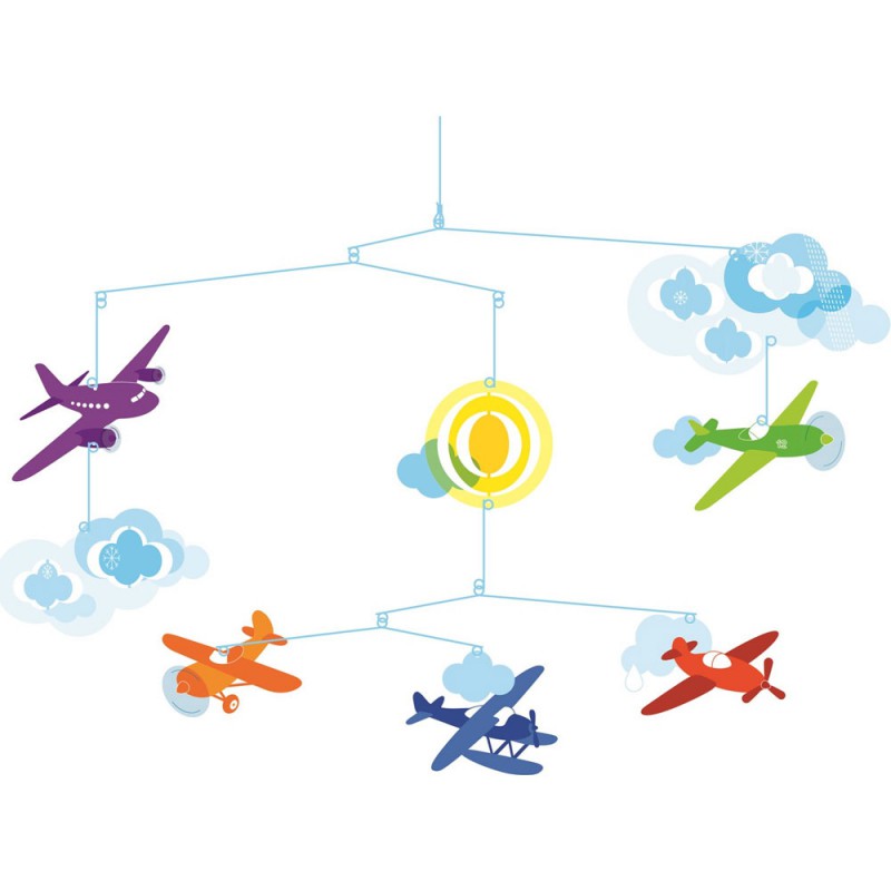 Djeco - Mobile Vliegtuigen