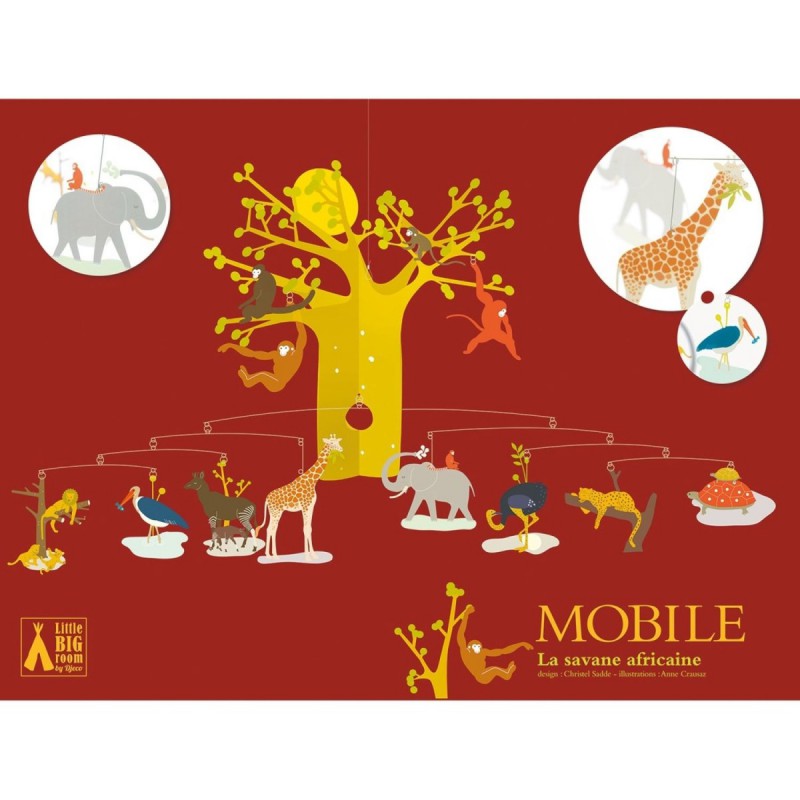 Djeco - Mobile De Afrikaanse Savanne