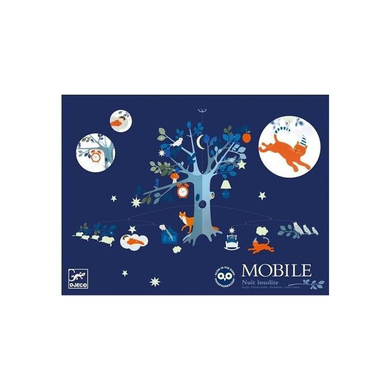 Djeco - Mobile Ongewone nacht