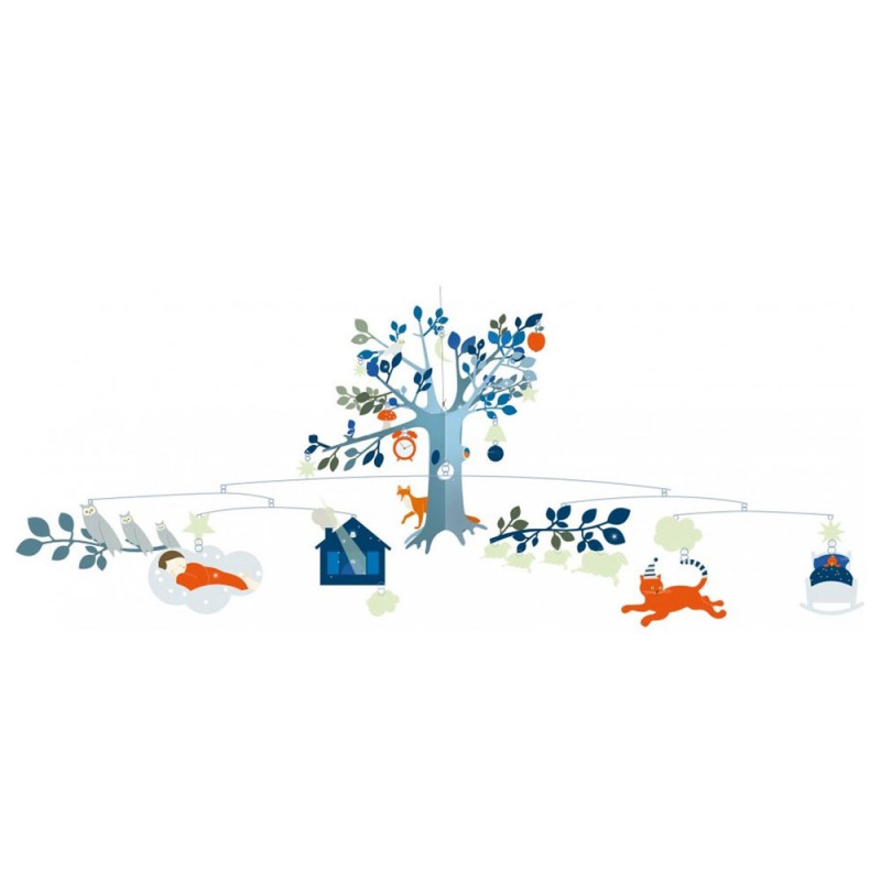 Djeco - Mobile Ongewone nacht