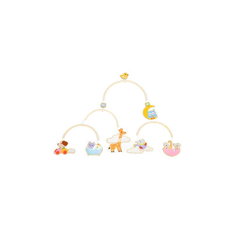 Djeco - Houten Mobile Babydieren