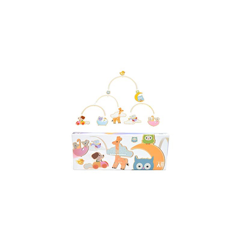 Djeco - Houten Mobile Babydieren