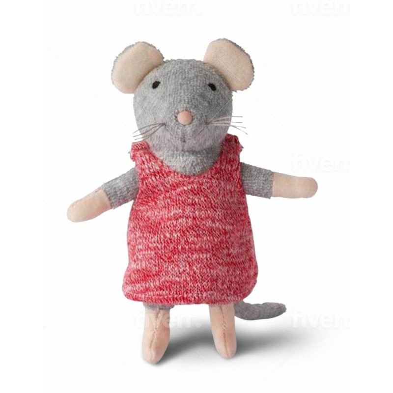 Het Muizenhuis Opa Zeeman Knuffel (13CM)