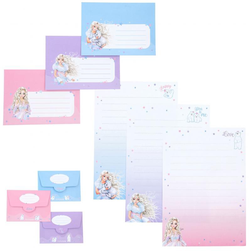 TOPModel Briefpapier in registermap Iceworld