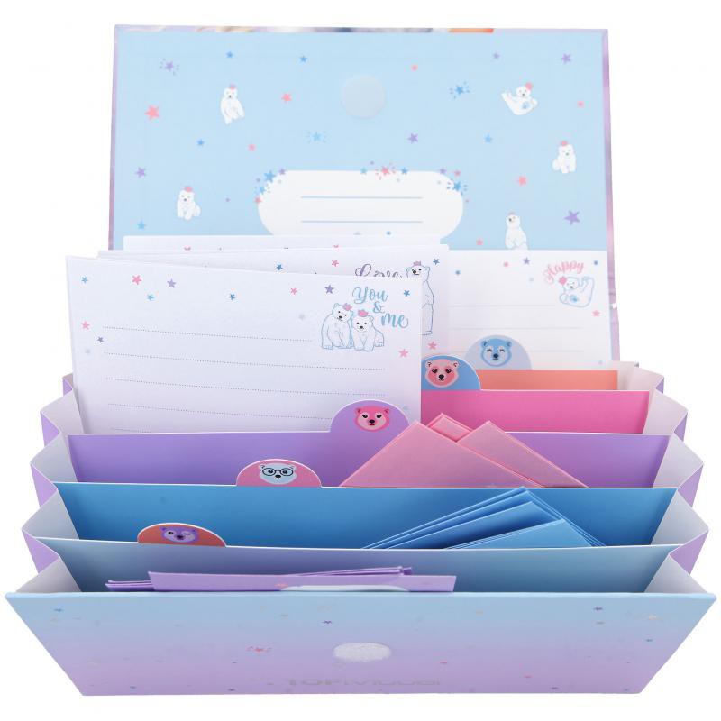 TOPModel Briefpapier in registermap Iceworld