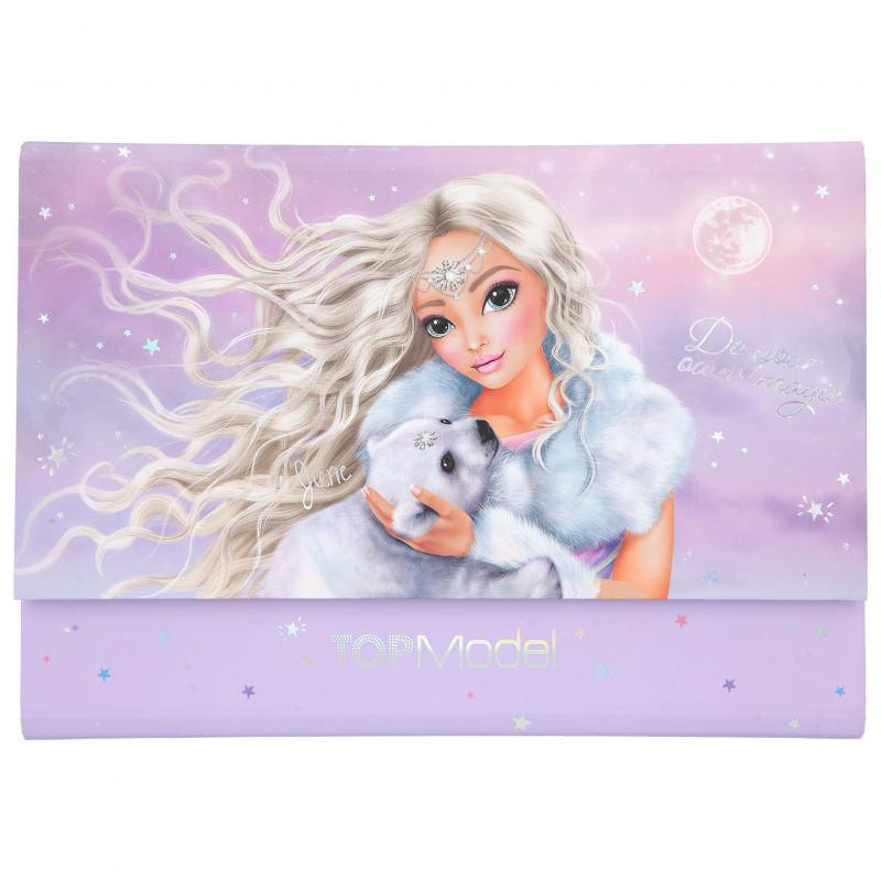 TOPModel Briefpapier in registermap Iceworld