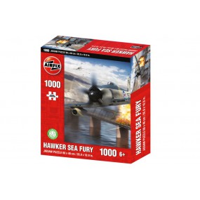 Puzzel Hawker Sea Fury - Airfix  (1000)