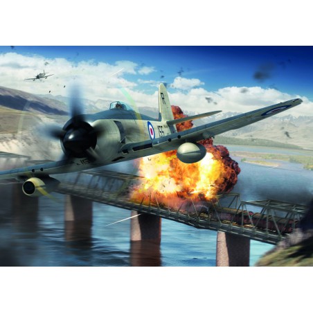 Puzzel Hawker Sea Fury - Airfix  (1000)