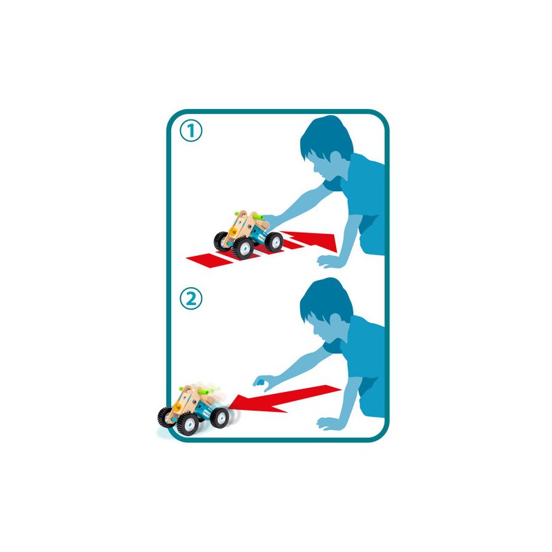 Brio builder Pull Back Motor set