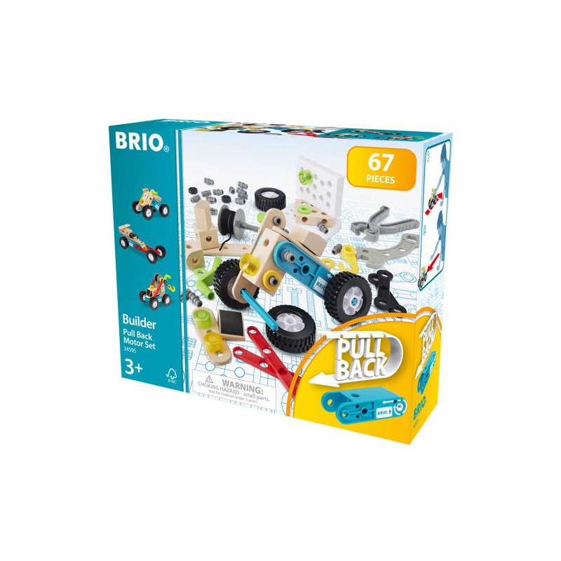 Brio builder Pull Back Motor set