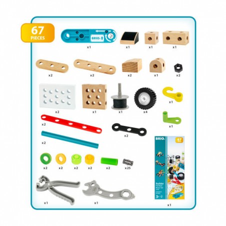 Brio builder Pull Back Motor set