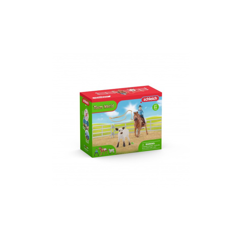 Schleich - Teamroping met Cowgirl