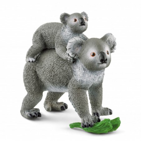 Schleich - Wild Life: Koalamoeder met baby