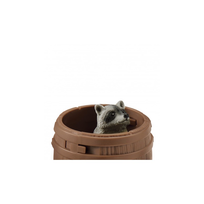 Schleich - Wild Life: Wasberen & stinkdierset: Speelplezier om de noot