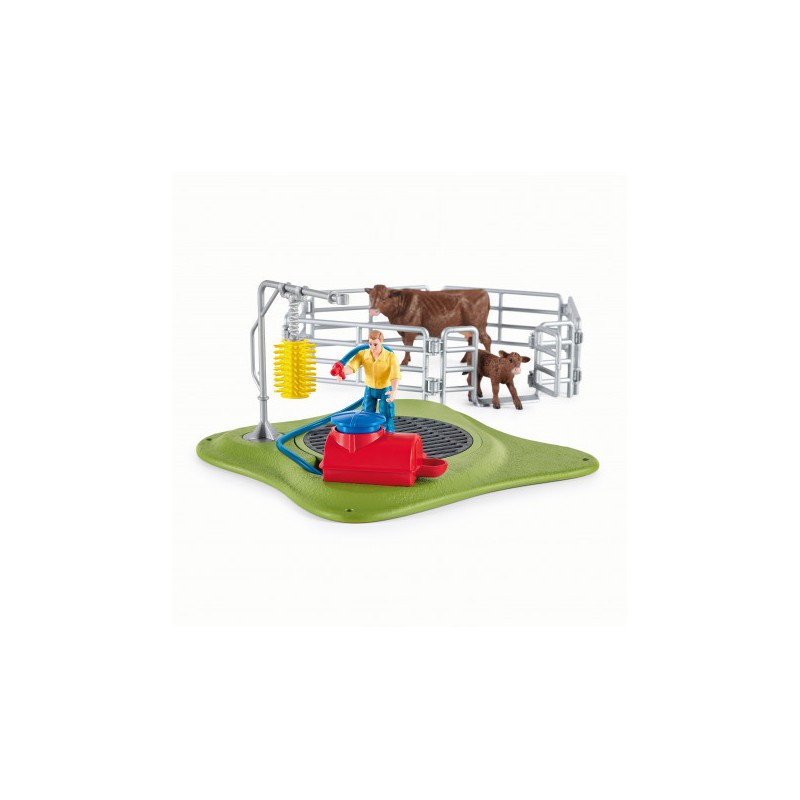 Schleich - Farm World: Koe wasstation
