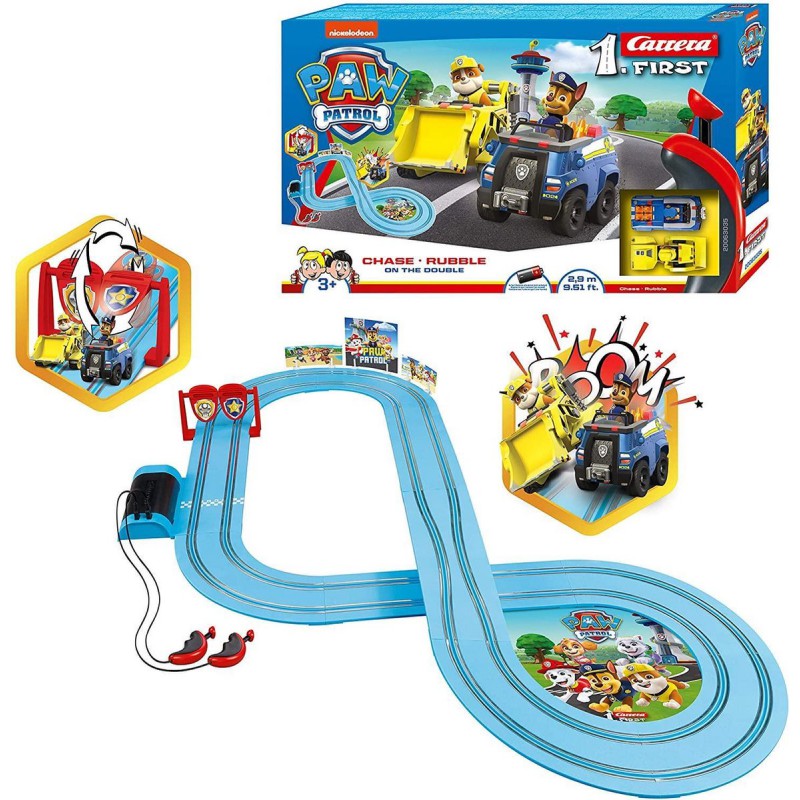 Carrera First Paw Patrol Chase - Rubble - On the Double 2.9M