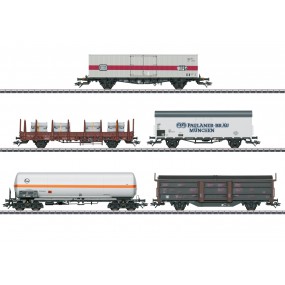 maerklin-h0-goederenwagen-set-bij-194-47370