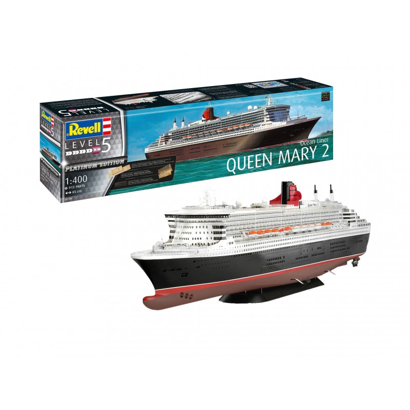 queen-mary-2-1400-platinum-edition-revell