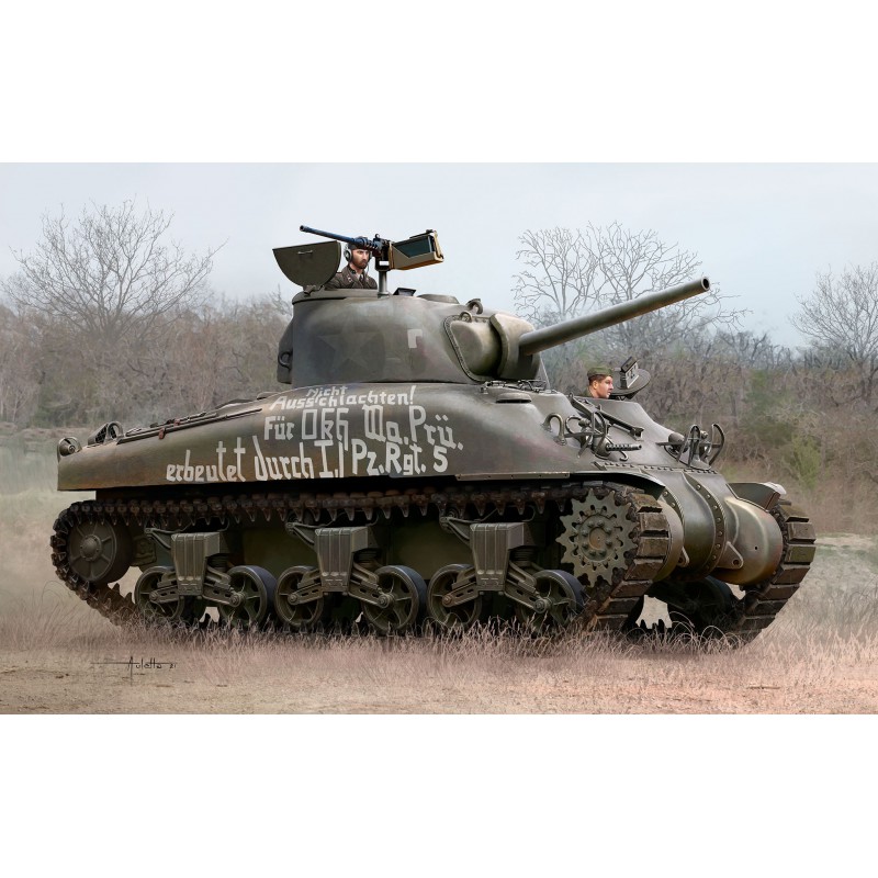 sherman-m4a1-172-revell