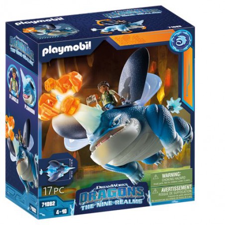 Playmobil Dragons - The Nine Realms -  Plowhorn & DÁngelo- 71082