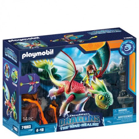 Playmobil Dragons - The Nine Realms -  Feather & Alex - 71083