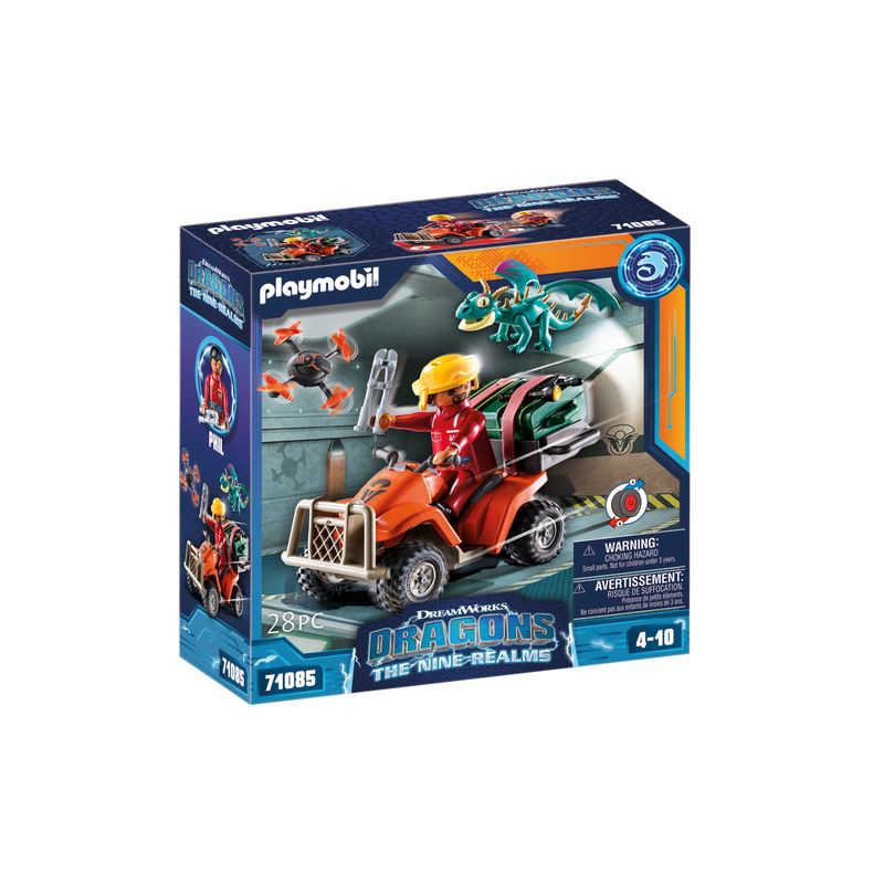 Playmobil Dragons - The Nine Realms -  Icaris Quad & Phil 71085