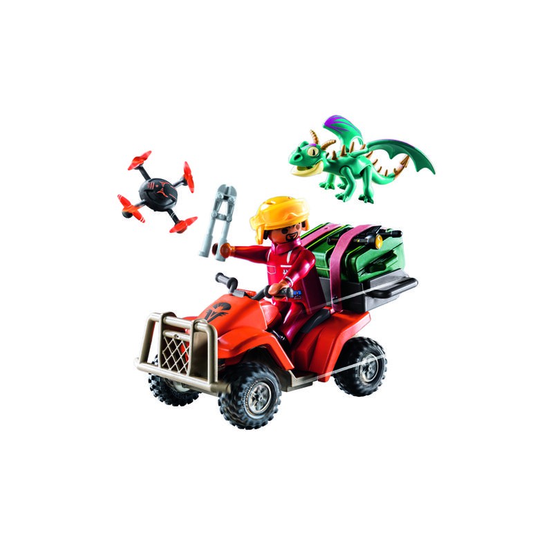 Playmobil Dragons - The Nine Realms -  Icaris Quad & Phil 71085