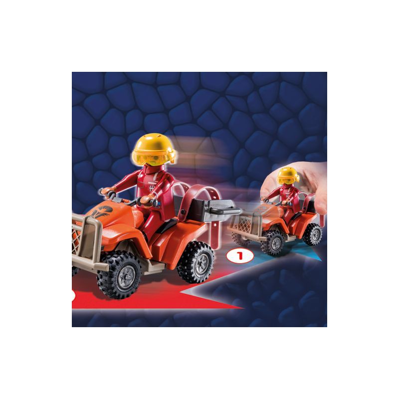 Playmobil Dragons - The Nine Realms -  Icaris Quad & Phil 71085