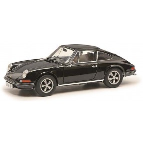 Porsche 911S Coupé 1973, zwart 1:18  Schuco