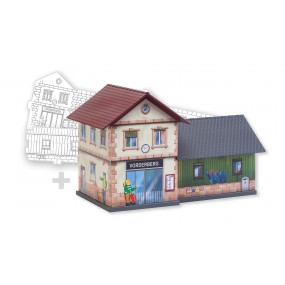 Faller, BASIC Station, incl. 1 Bernal-variant, H0 1:87