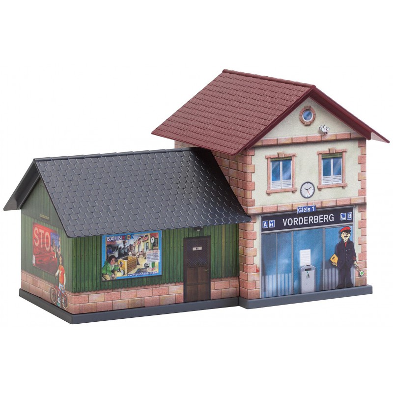 Faller, BASIC Station, incl. 1 Bernal-variant, H0 1:87