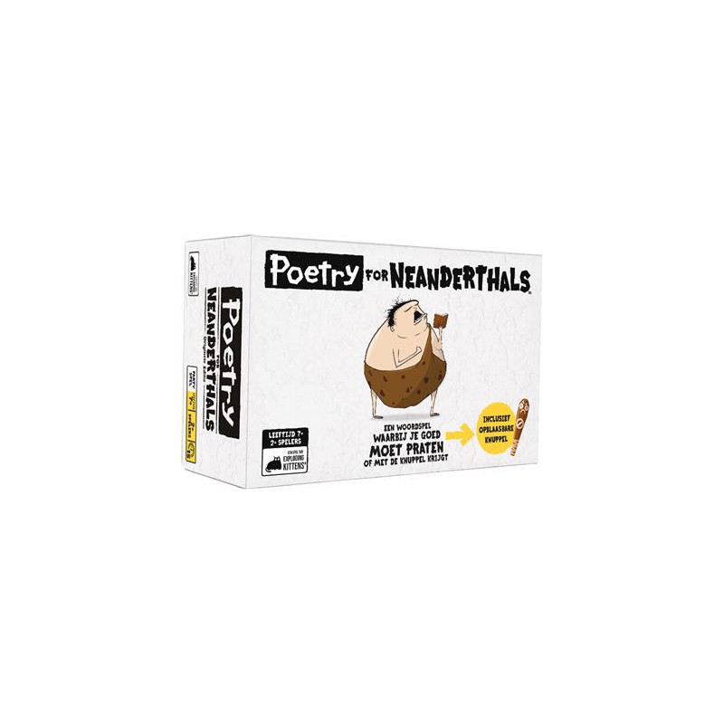 Poetry for Neanderthals- Kaartspel, Asmodee engelstalig