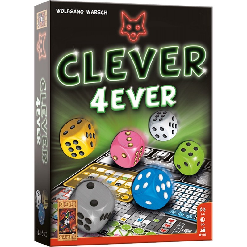 Clever 4ever  - Dobbelspel, 999 games
