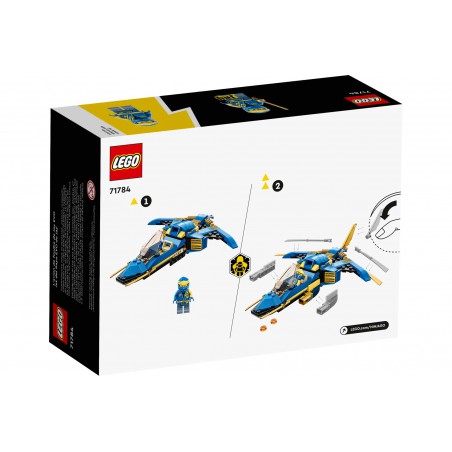 LEGO NINJAGO 71784 Jay's Bliksemstraaljager EVO